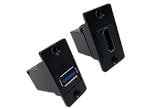 Switchcraft NH Series USB & HDMI Narrow Panel-Mount Connectors