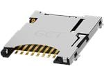 GCT MEM2090 MicroSD Push-Push Memory Card Connector