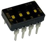 CTS Electronic Components 209-4LPSTFD Enlarged Image