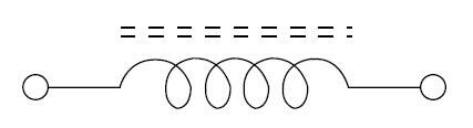 Schematic - Bourns RLB0913 Radial Leaded Non-Shielded Inductors