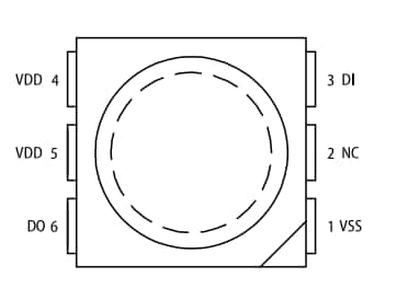 Mechanical Drawing - Kingbright AAAF5050-MC-K12 Surface Mount LED Lamp