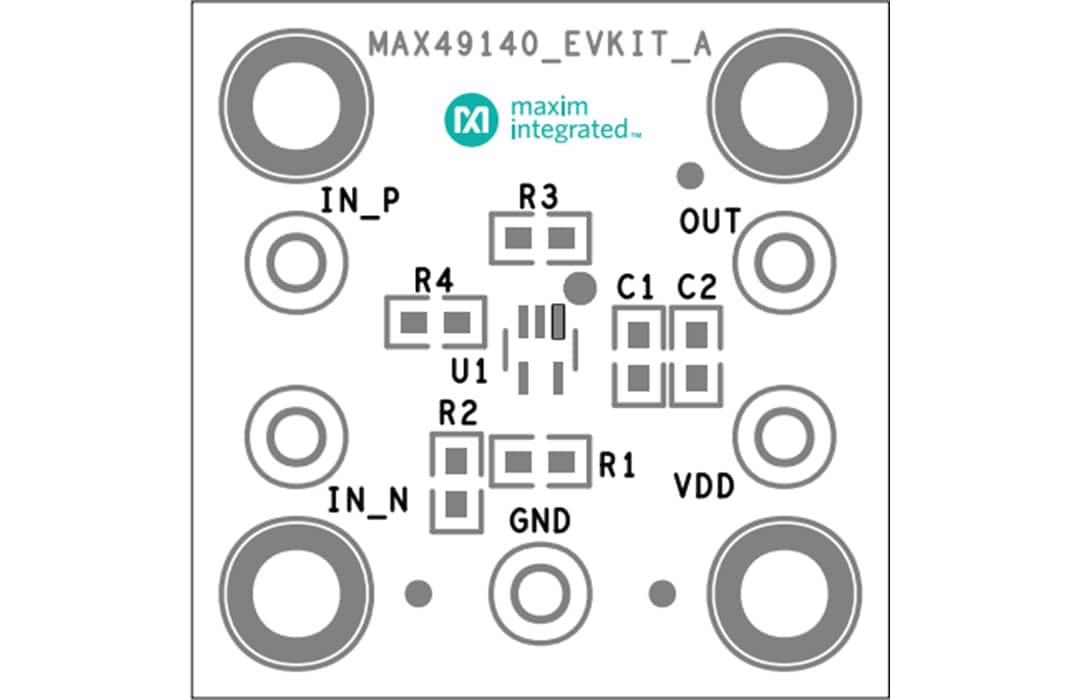 Mechanical Drawing - Amphenol PCD Shenzhen MAX49140EVKIT Evaluation Kit