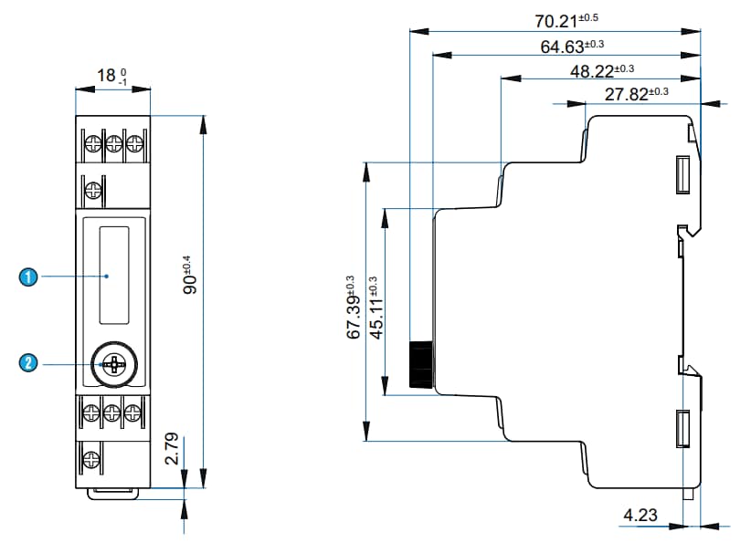 Crouzet Syr-Line Universal Digital Timer