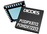 Diodes Incorporated PI3DPX8112 1-to-2 Active Mux Linear ReDriver™