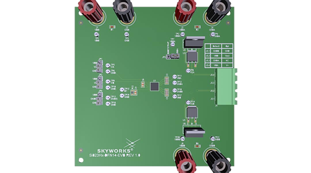 Skyworks Solutions Inc. SI823Hx-DFN14KIT Evaluation Kit