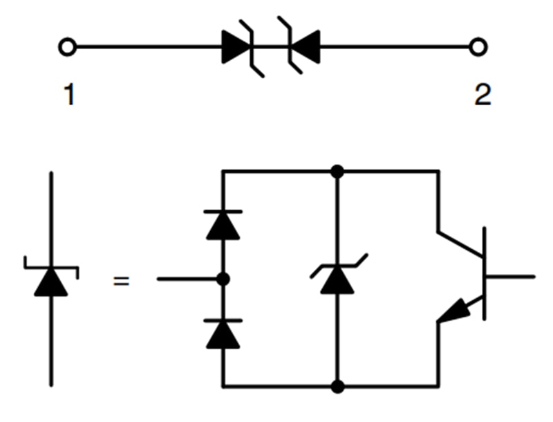 Schematic - onsemi ESD8111 ESD Protection Diodes