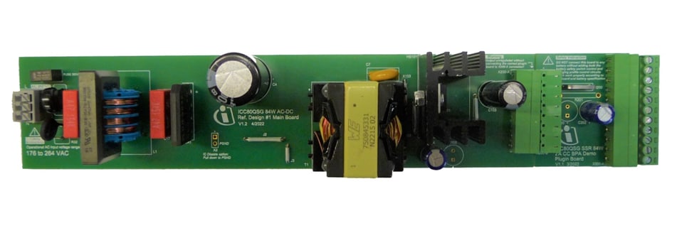 Infineon Technologies REF_ICC80QSG_84W2_BPA Reference Design Board