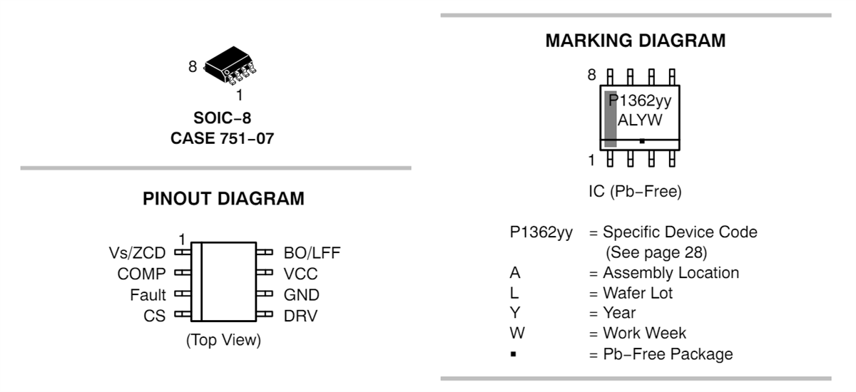 Location Circuit - onsemi NCP1362 Primary Side PWM Controllers