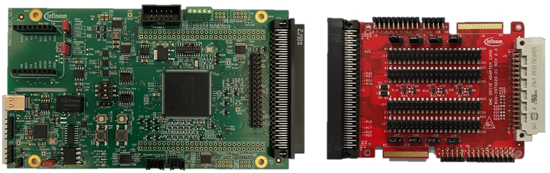 Mechanical Drawing - Infineon Technologies KITXMC7200DCV1TOBO1 Motor Drive Card