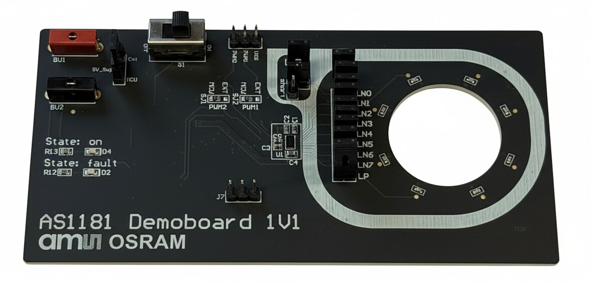 ams OSRAM AS1181 Demoboard