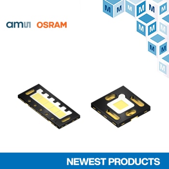 ams OSRAM Black Flat X LEDs microsite