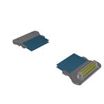 Samtec HLCD-30-04.72-BL-TR-2 Enlarged Image