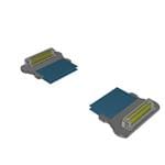 Samtec HLCD-30-10.00-TR-TR-1 Enlarged Image